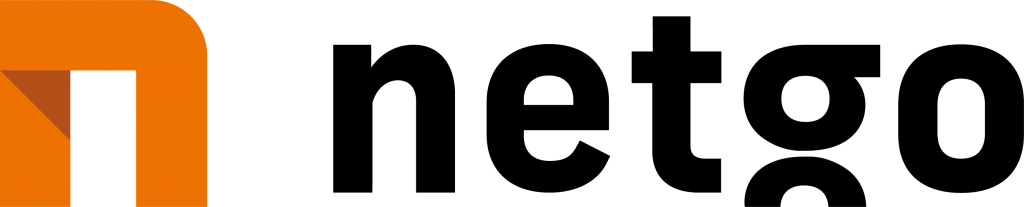 netgo logo orange schwarz